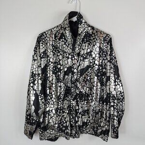 Olympics Seoul 1988 Vintage Silk & Polyester Reversible Bomber Jacket Souvenir